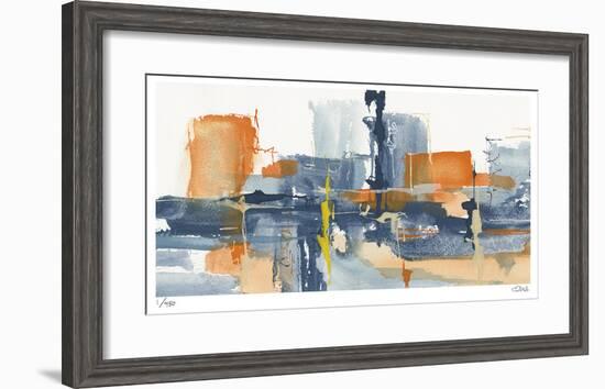 City Orange I-Chris Paschke-Framed Limited Edition