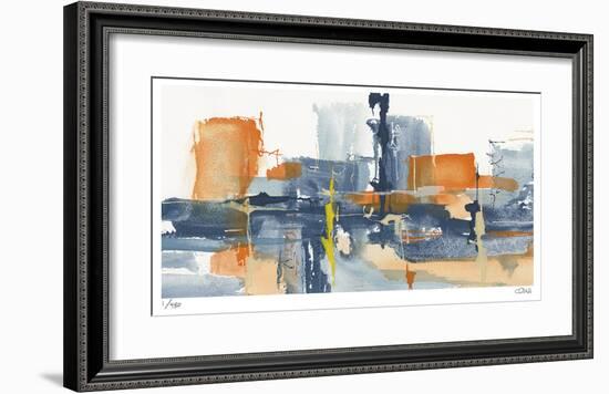 City Orange I-Chris Paschke-Framed Limited Edition