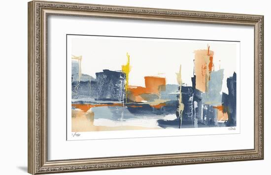 City Orange II-Chris Paschke-Framed Limited Edition