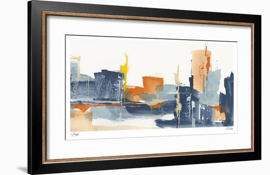 City Orange II-Chris Paschke-Framed Limited Edition