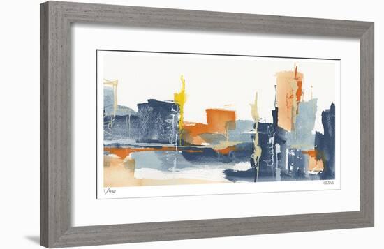 City Orange II-Chris Paschke-Framed Limited Edition