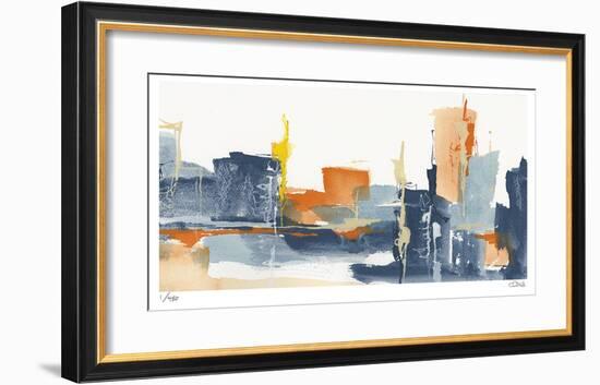 City Orange II-Chris Paschke-Framed Limited Edition