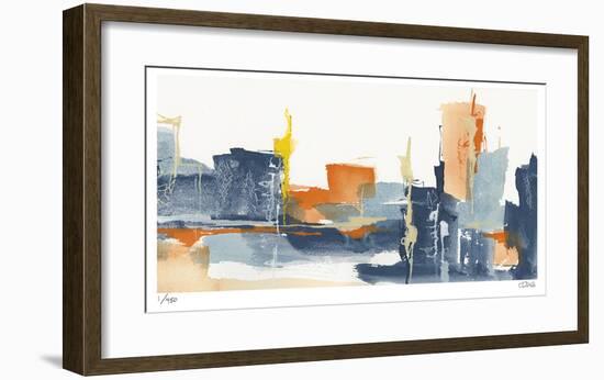 City Orange II-Chris Paschke-Framed Limited Edition