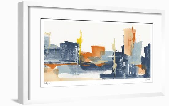 City Orange II-Chris Paschke-Framed Limited Edition