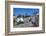 City overview with Wall and Medieval Castle in the background, Obidos, Portugal, Europe-Richard Maschmeyer-Framed Photographic Print