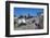 City overview with Wall and Medieval Castle in the background, Obidos, Portugal, Europe-Richard Maschmeyer-Framed Photographic Print