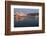 City Palace in Udaipur at Night, Reflected in Lake Pichola, Udaipur, Rajasthan, India, Asia-Martin Child-Framed Photographic Print