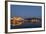 City Palace in Udaipur at Night, Reflected in Lake Pichola, Udaipur, Rajasthan, India, Asia-Martin Child-Framed Photographic Print