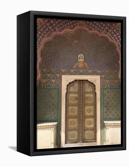 City Palace, Jaipur, Rajasthan, India, Asia-null-Framed Premier Image Canvas