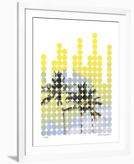 City Palms I-Mj Lew-Framed Giclee Print