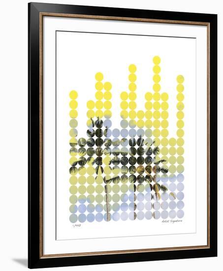 City Palms I-Mj Lew-Framed Giclee Print