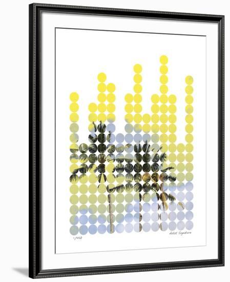 City Palms I-Mj Lew-Framed Giclee Print