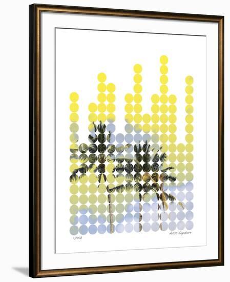 City Palms I-Mj Lew-Framed Giclee Print