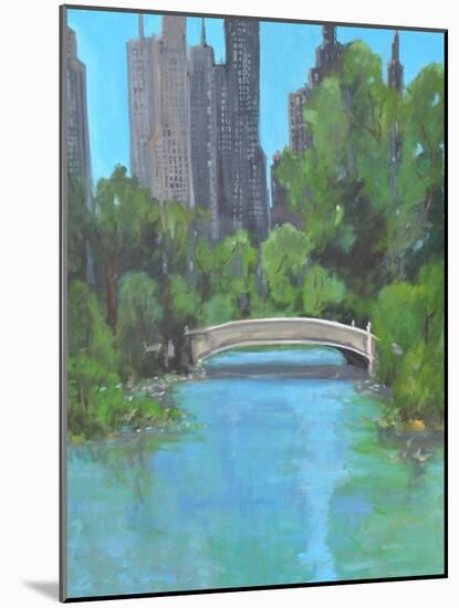 City Park-Allayn Stevens-Mounted Art Print