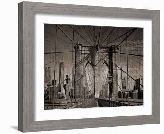 City Passage-Pete Kelly-Framed Giclee Print