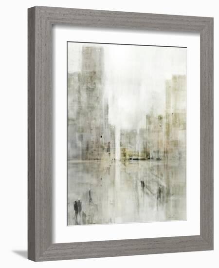 City Path-Ken Roko-Framed Art Print