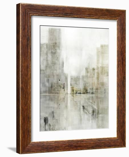 City Path-Ken Roko-Framed Art Print