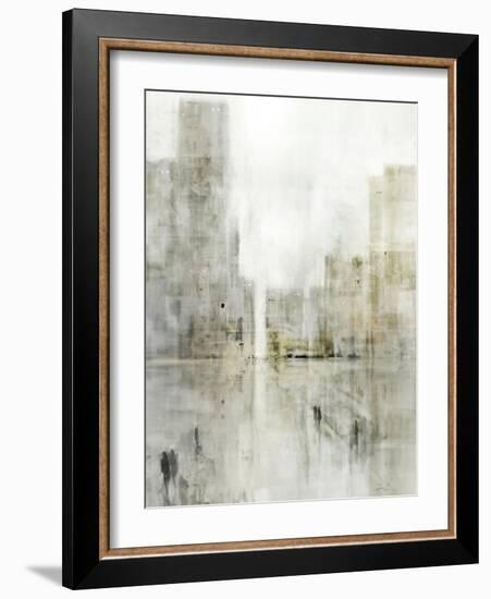 City Path-Ken Roko-Framed Art Print