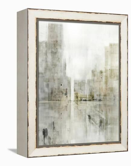 City Path-Ken Roko-Framed Stretched Canvas