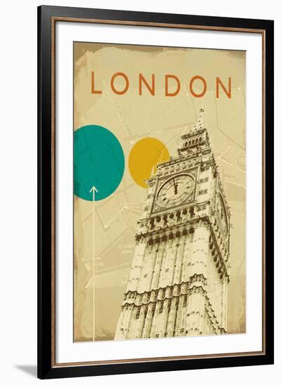 City Plans I-Ken Hurd-Framed Giclee Print