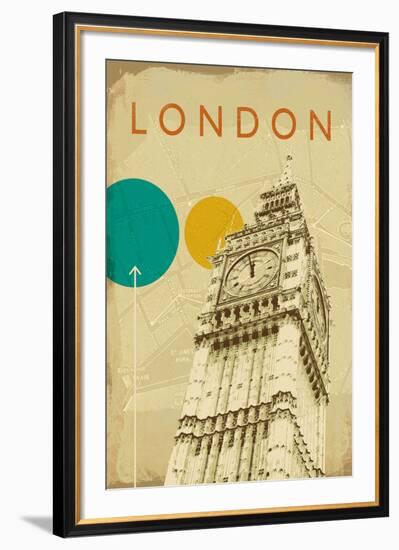 City Plans I-Ken Hurd-Framed Giclee Print