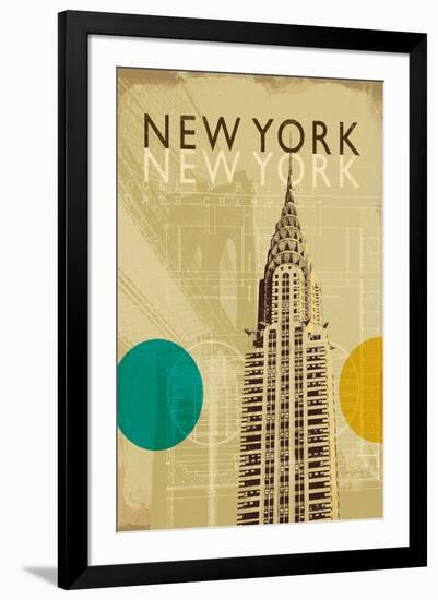 City Plans III-Ken Hurd-Framed Giclee Print