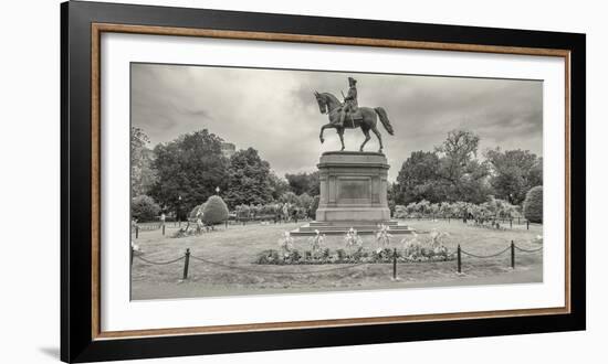 City public garden, Boston, Massachusetts, USA-Panoramic Images-Framed Photographic Print