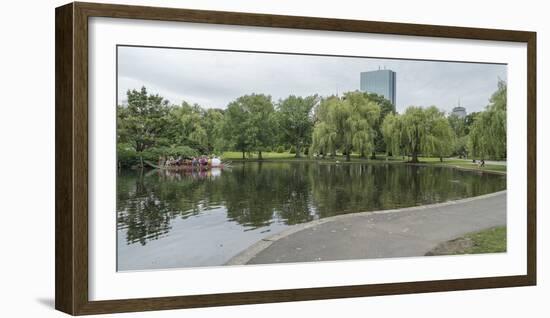 City public garden, Boston, Massachusetts, USA-Panoramic Images-Framed Photographic Print