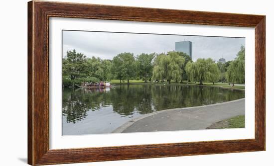 City public garden, Boston, Massachusetts, USA-Panoramic Images-Framed Photographic Print