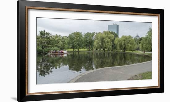 City public garden, Boston, Massachusetts, USA-Panoramic Images-Framed Photographic Print