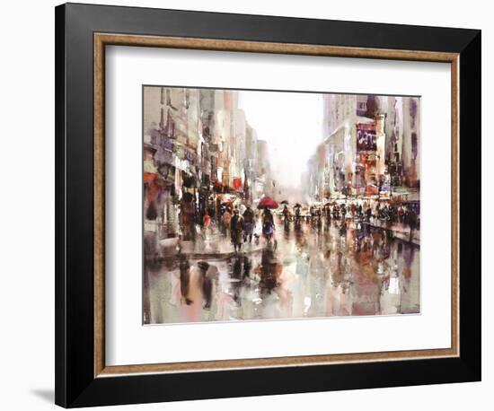 City Rain 2-Brent Heighton-Framed Art Print