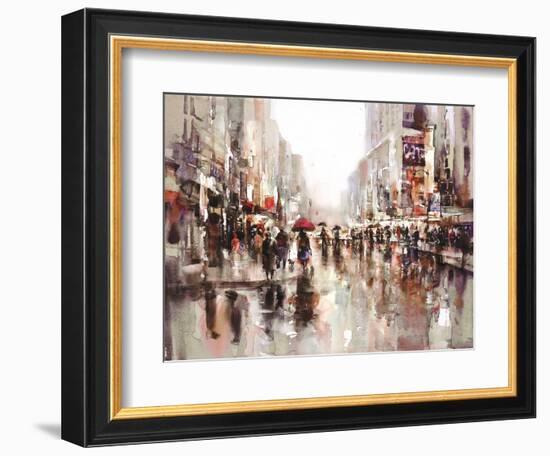 City Rain 2-Brent Heighton-Framed Art Print