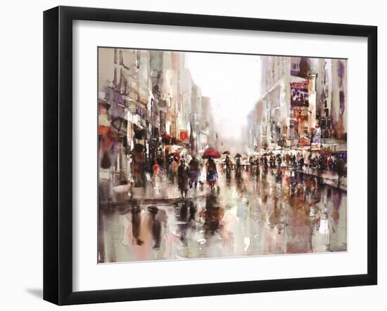 City Rain 2-Brent Heighton-Framed Art Print