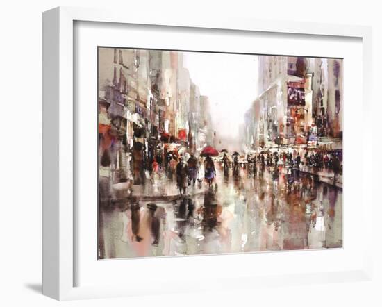 City Rain 2-Brent Heighton-Framed Art Print