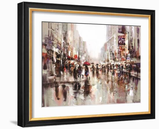 City Rain 2-Brent Heighton-Framed Art Print