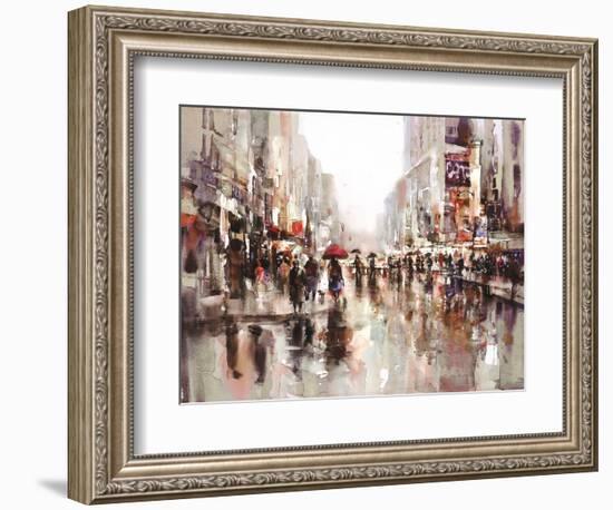 City Rain 2-Brent Heighton-Framed Premium Giclee Print