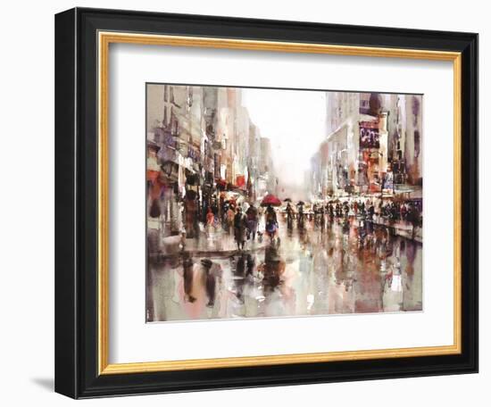 City Rain 2-Brent Heighton-Framed Premium Giclee Print