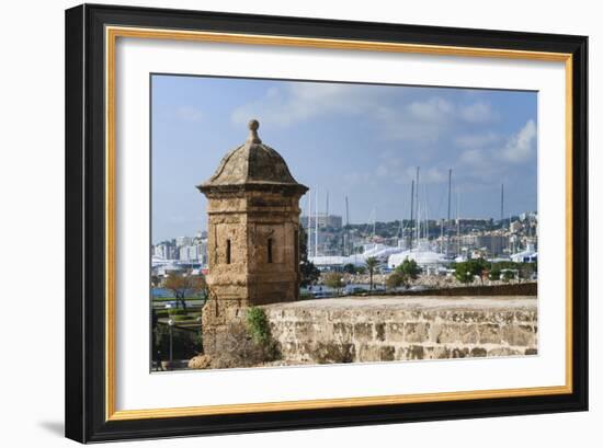 City ramparts, Palma de Mallorca, Majorca, Balearic Islands, Spain.-Nico Tondini-Framed Photographic Print