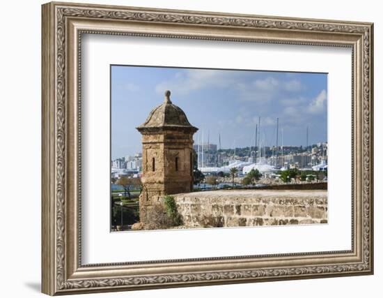 City ramparts, Palma de Mallorca, Majorca, Balearic Islands, Spain.-Nico Tondini-Framed Photographic Print