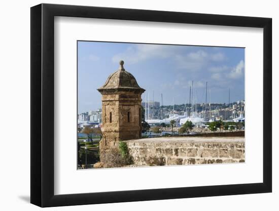 City ramparts, Palma de Mallorca, Majorca, Balearic Islands, Spain.-Nico Tondini-Framed Photographic Print