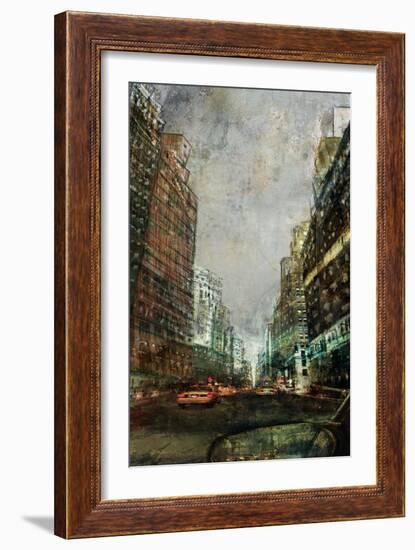 City Ride-Ken Roko-Framed Art Print