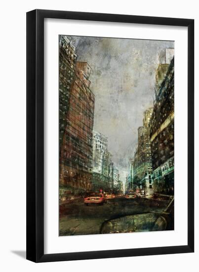City Ride-Ken Roko-Framed Art Print