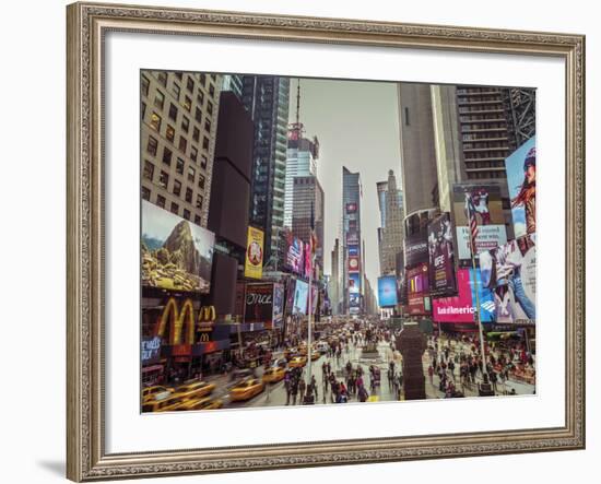 City Rush-Assaf Frank-Framed Giclee Print