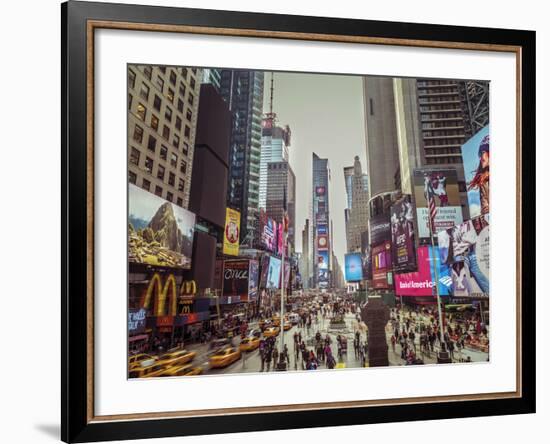 City Rush-Assaf Frank-Framed Giclee Print