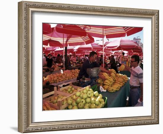 City's Market, Dolac, Zagreb, Croatia-Ken Gillham-Framed Photographic Print