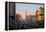 City Scene with St. Stephen's Cathedral in Background, Vienna, Austria, Europe-Neil Farrin-Framed Premier Image Canvas