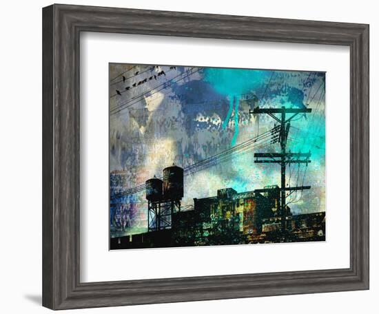 City Scrim B-GI ArtLab-Framed Giclee Print