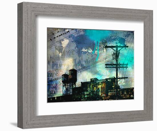 City Scrim B-GI ArtLab-Framed Giclee Print