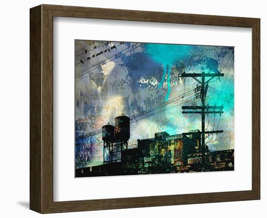 City Scrim B-GI ArtLab-Framed Giclee Print