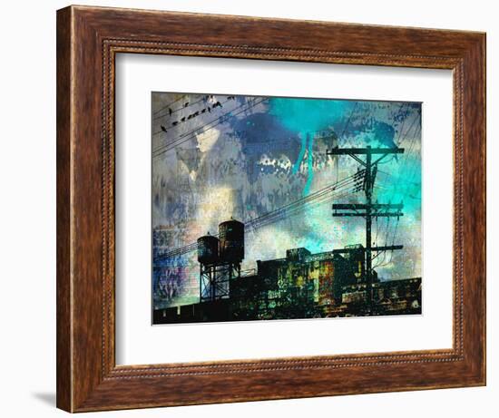 City Scrim B-GI ArtLab-Framed Giclee Print